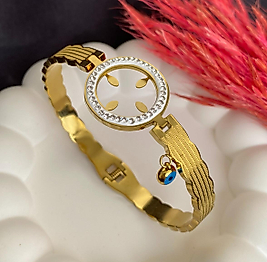 Çeyrek altın uyumlu Çelik kelepçe