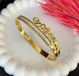 Taşlı Çelik kelepçe