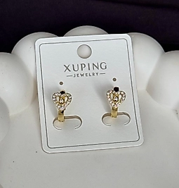 Kalp model çocuk Çelik küpe