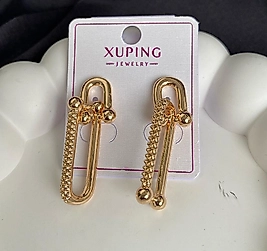 Tiffany taşlı küpe