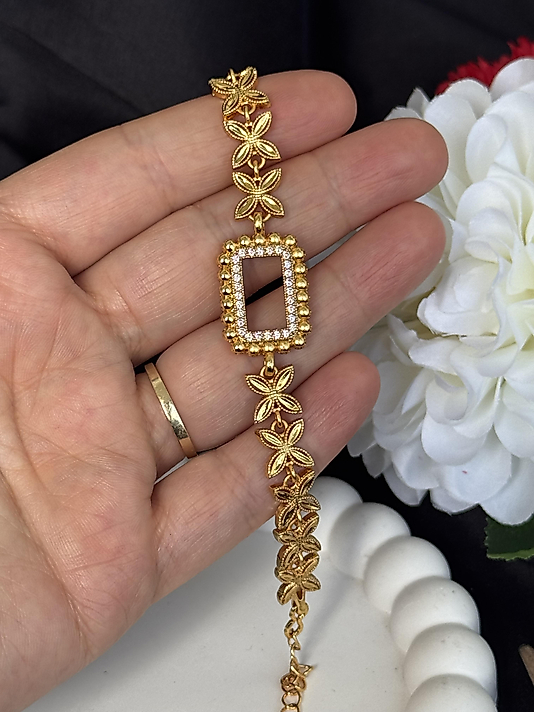 Başak model Gram altın uyumlu bileklik