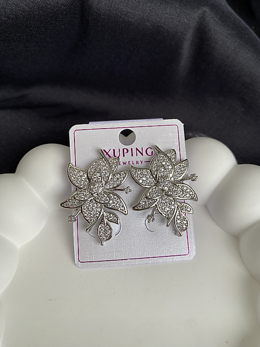 Zirkon taşlı xuping küpe silver