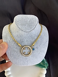 Çeyrek uyumlu Çelik kolye