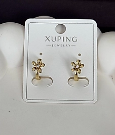 Çiçek model çocuk Çelik küpe