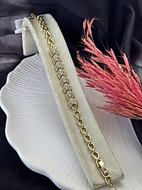 Özel seri 14 ayar altın kaplama Xuping bileklik