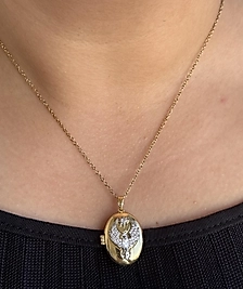 Çelik | Anka kuşu Alya kolye