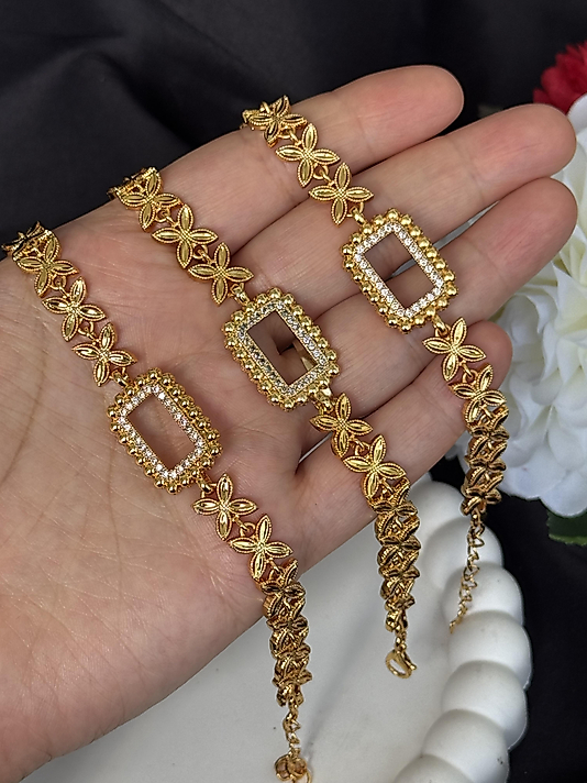 Başak model Gram altın uyumlu bileklik