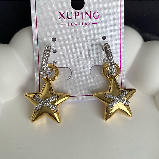 Yıldızlı xuping küpe