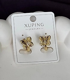 Kelebek model çocuk Çelik küpe