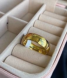 Çelik Alyans yüzük kalın( numara 7-8-9 mevcut sipariş notuna numara belirtiniz)